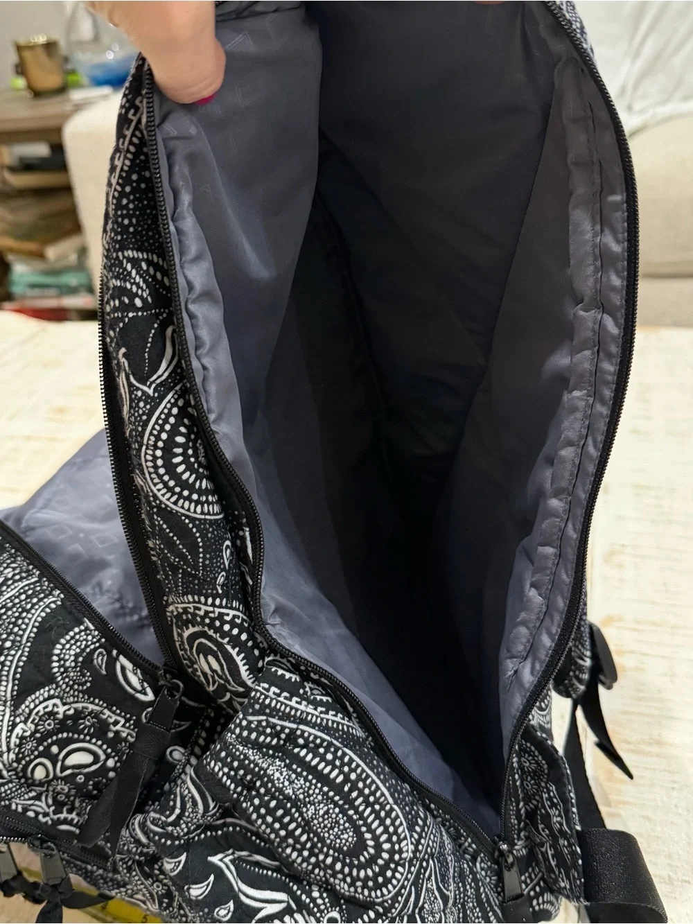 Vera Bradley Essential Large Backpack in Stellar Paisley
